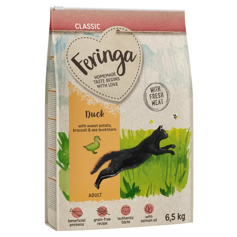 Feringa 6.5Kg Dry Cat Food  5 Off! * - Adult Classic Duck (6.5Kg)