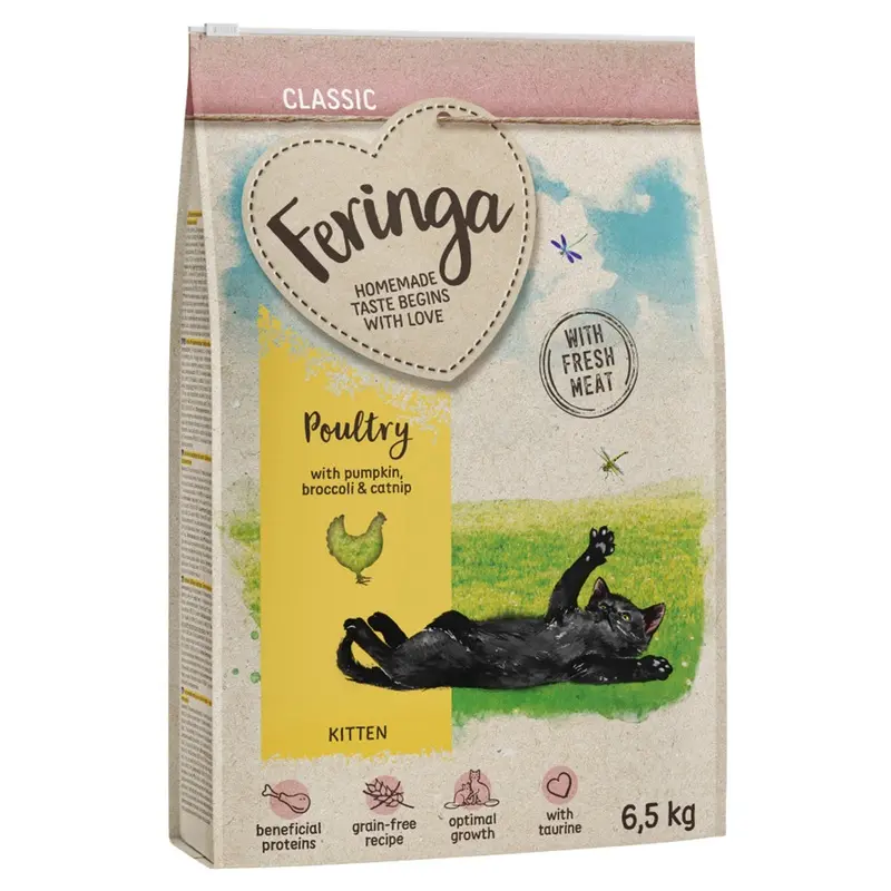 Feringa 6.5Kg Dry Cat Food  5 Off! * - Kitten Classic Poultry (6.5Kg)