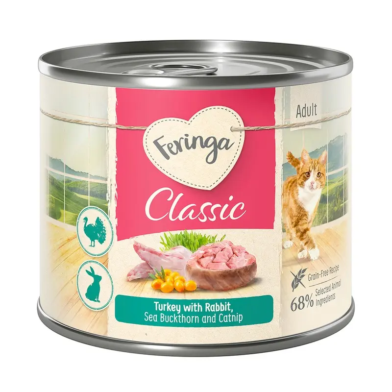 Feringa Classic Meat Menu 6 X 200G - Rabbit & Turkey