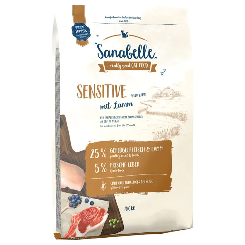 Sanabelle Sensitive With Lamb - 10Kg