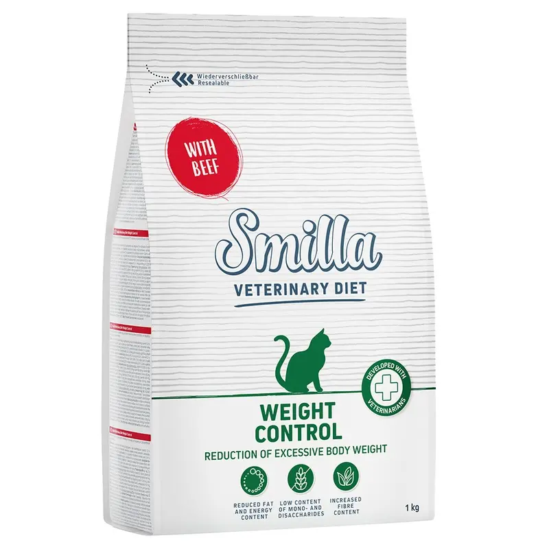 Smilla Veterinary Diet Weight Control Beef - 1Kg