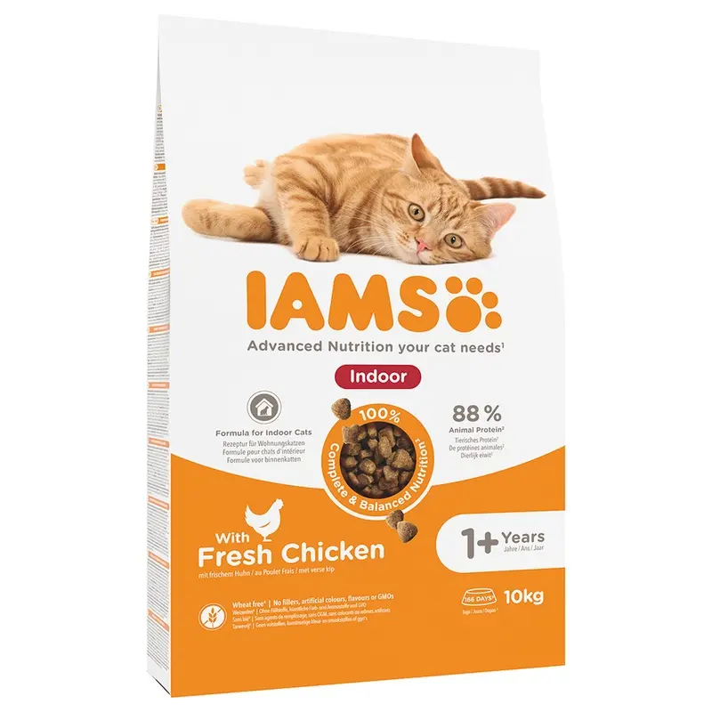 Iams Advanced Nutrition Indoor Cat With Chicken - 10Kg