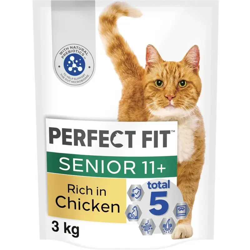 Perfect Fit Advanced Nutrition Senior Complete Dry Catfood Chicken 3Kg