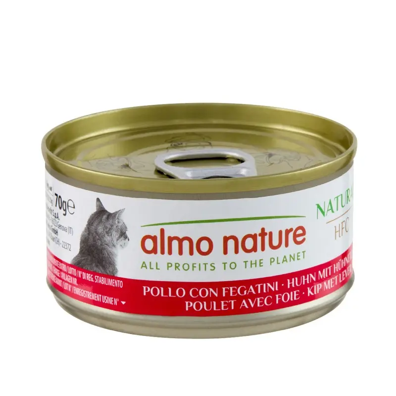 Almo Nature 70G Almo Nature Classic For Cats 6 X 70G - Hfc Chicken & Chicken Liver