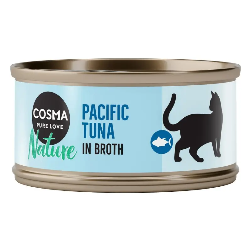 Cosma Nature 6 X 70G - Pacific Tuna