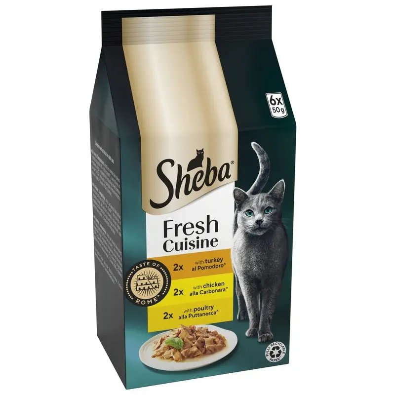 Sheba Fresh Cuisine Taste Of Rome - 6 X 50G