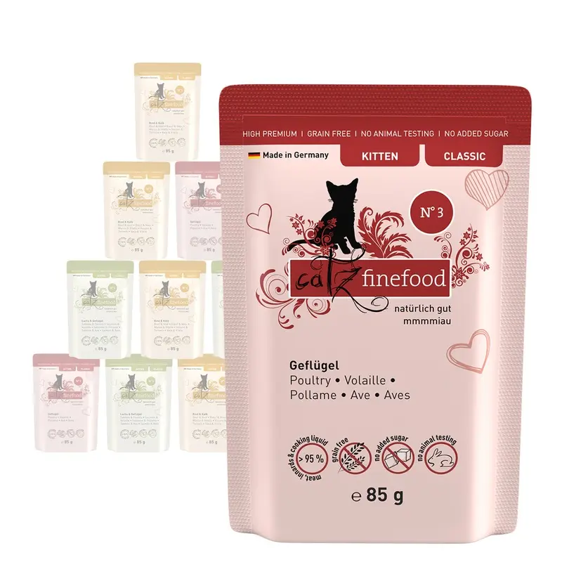 Catz Finefood Kitten - 12 X 85G