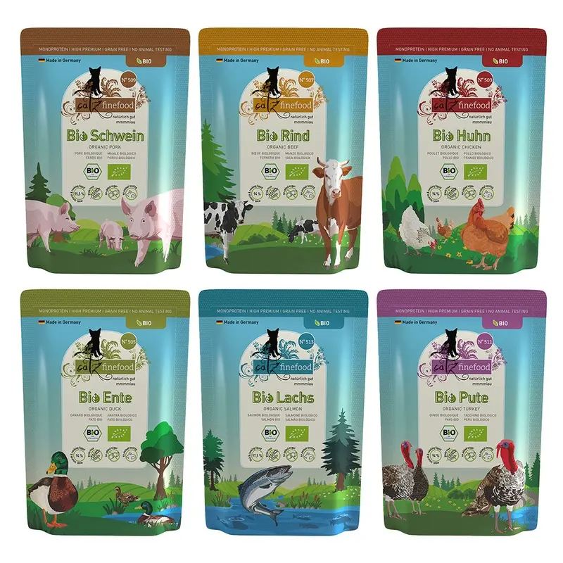 Catz Finefood Organic Mixed Trial Packs - Mixed Trial Pack: 6 Varieties (6 X 85G)