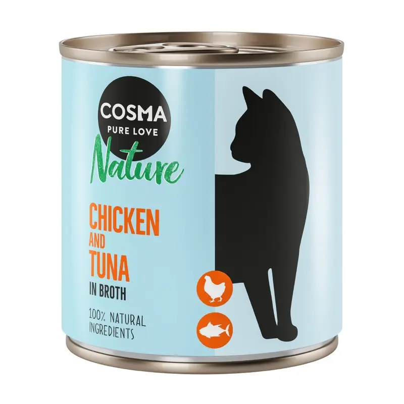 Cosma Nature 6 X 280G - Chicken & Tuna