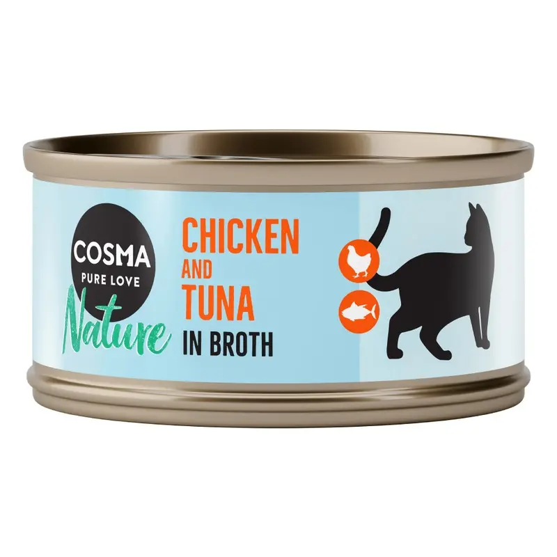 Cosma Nature 6 X 70G - Chicken Breast With Tuna