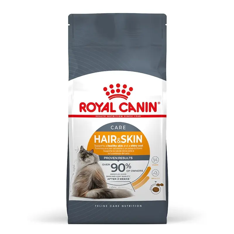 Royal Canin Feline Hair And Skin Care Dry Adult Cat Food 400G