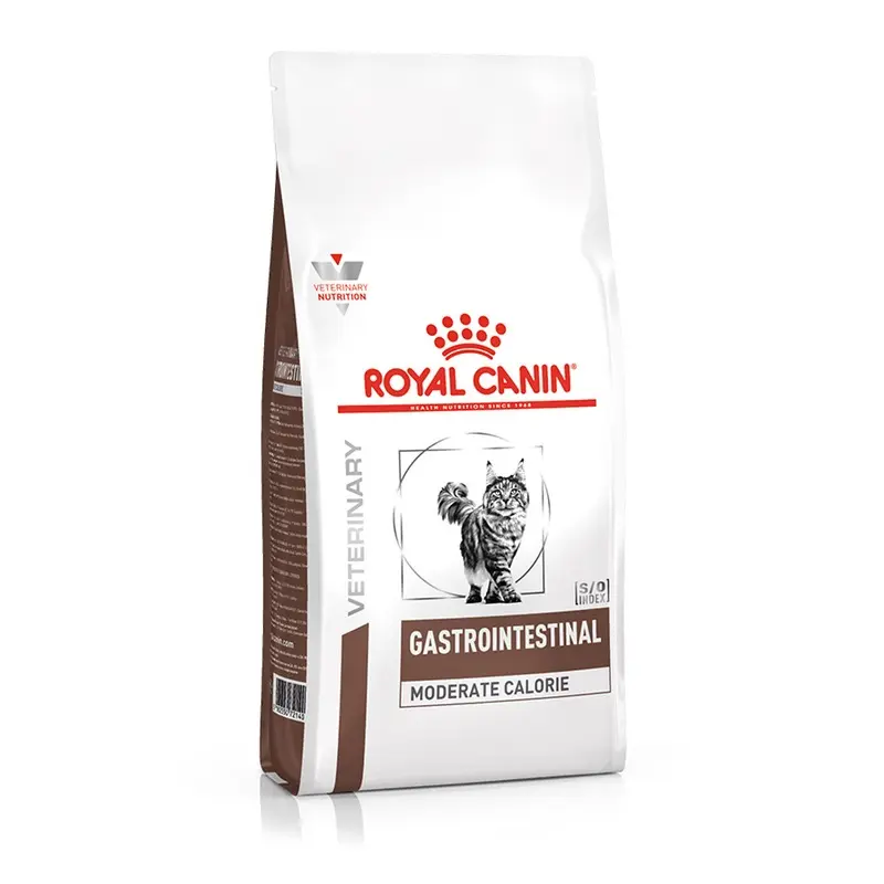 Royal Canin Veterinary Gastrointestinal Moderate Calorie Adult Dry Cat Food 2Kg
