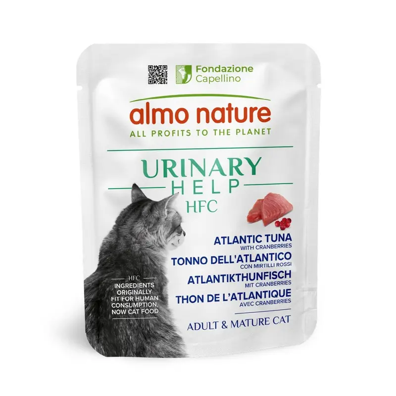 Almo Nature Hfc Urinary Help 6 X 50G - Atlantic Tuna With Cranberries