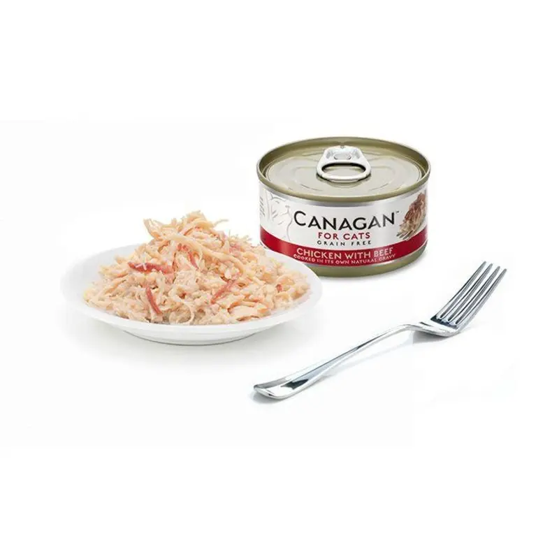 Canagan Cat Chicken With Beef | : 12*75G Size 31