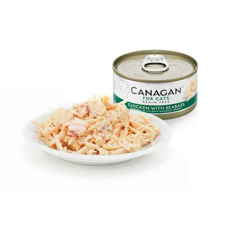 Canagan Cat Chicken With Seabass | : 12*75G Size 31