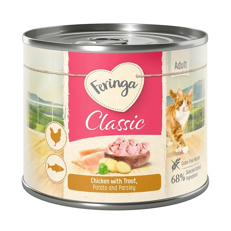 Feringa Classic Meat Menu 6 X 200G - Chicken & Trout