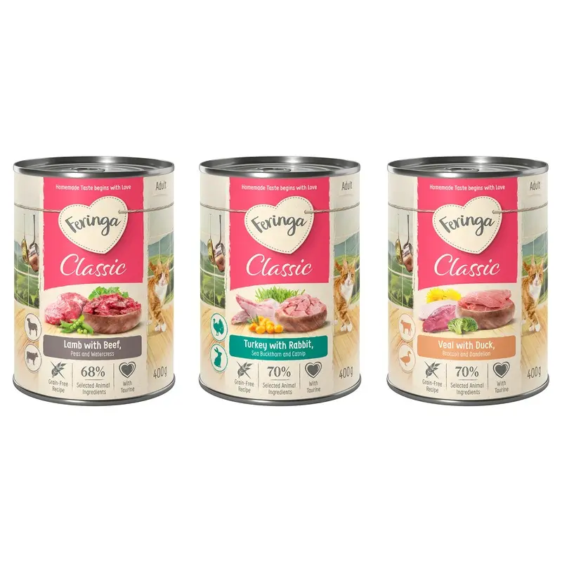 Feringa Classic Meat Trial Pack 6 X 400G - Classic Mix 2 (3 Varieties)