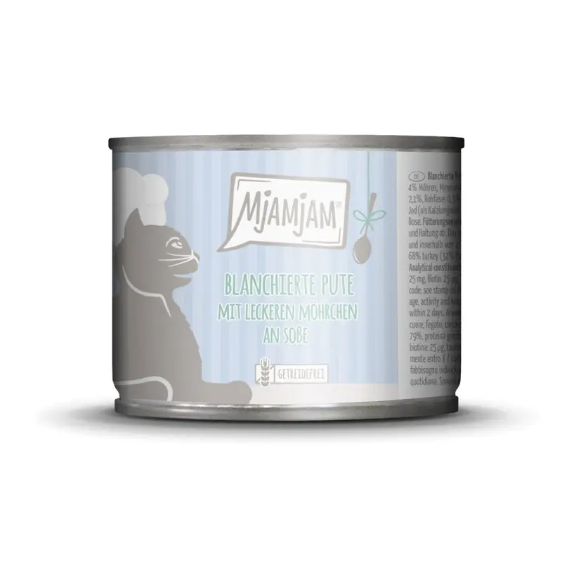 Mjamjam Salmon  Blanched Turkey With Delicious Carrots In Sauce | : 185G