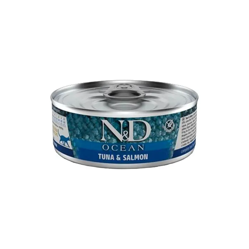 N&D Salmon Farmina Cat Adult Cat Ocean Tuna & Size 3