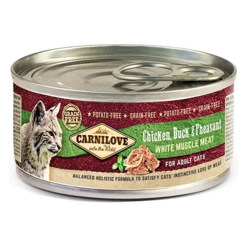 Carnilove Grain Cat Chicken, Duck & Pheasant | : 100G