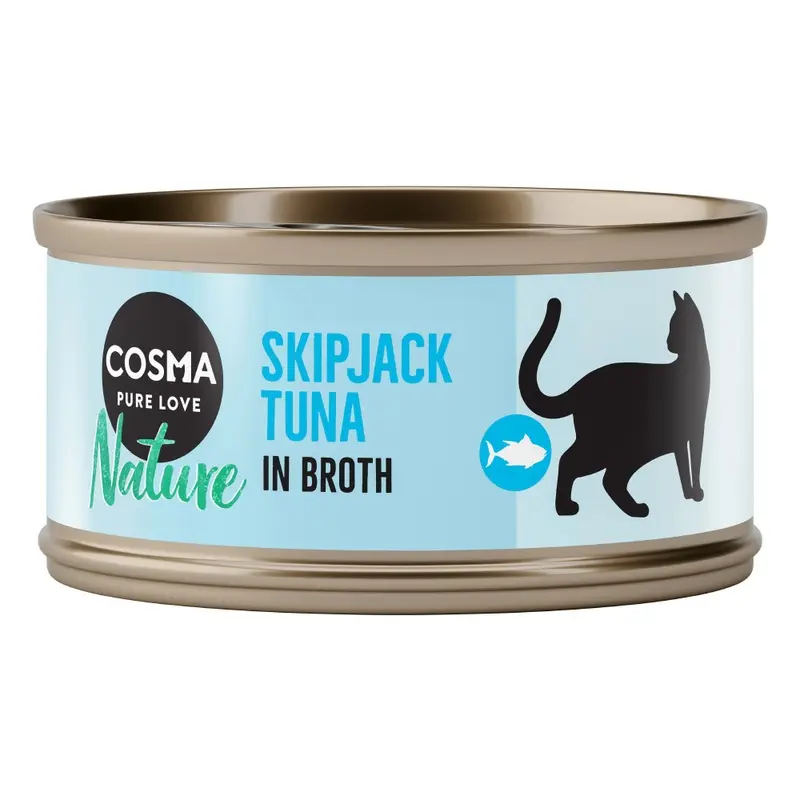 Cosma Nature 6 X 70G - Skipjack Tuna