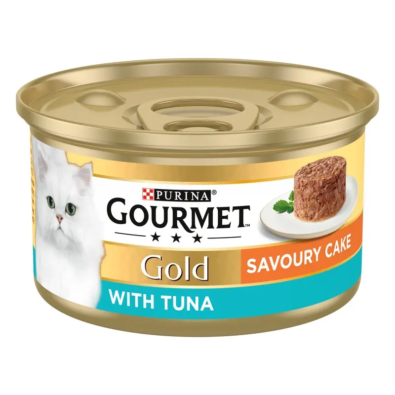 Gourmet Gold Savoury Cake 12 X 85G - Tuna