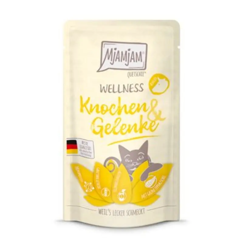 Mjamjam Grain/Salmon/Green Wellness Cat Bones And Joints Beef | : 125G
