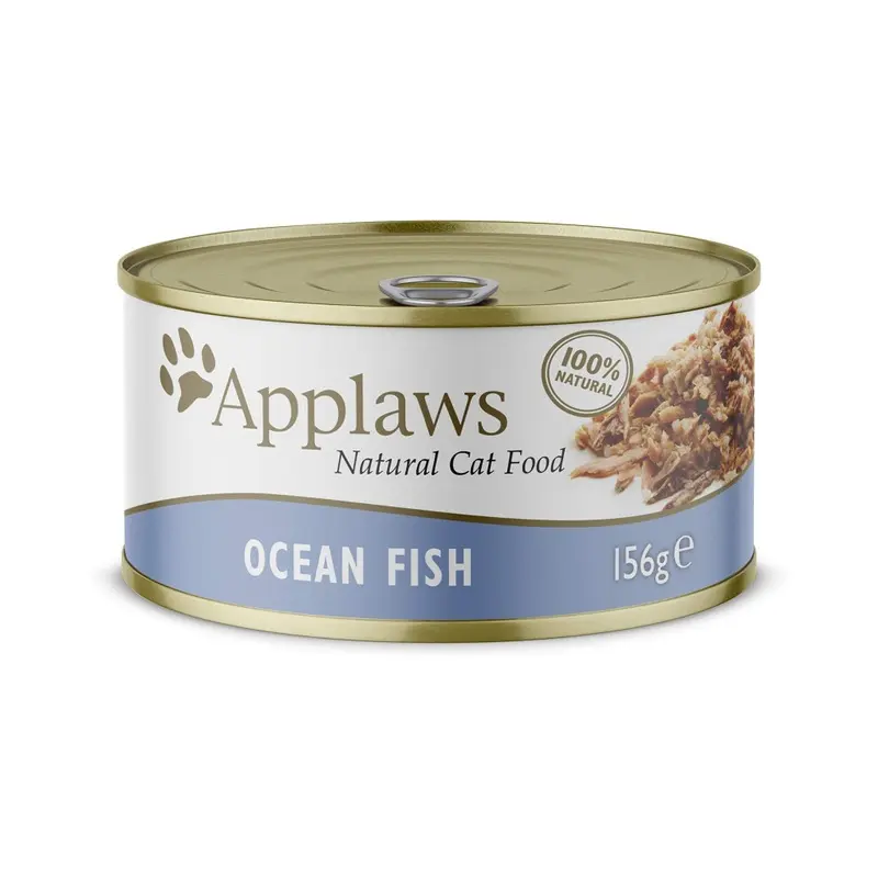 New Applaws Cat Can Ocean Fish, Chicken, 3.74 Kg, Transparent Pdgr-262783-26448 3.74Kg