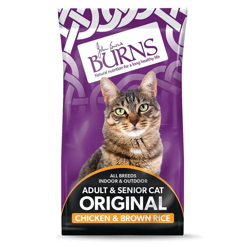 Burns Pet Nutrition Original Cat Food Chicken and Brown Rice 1.5 kg