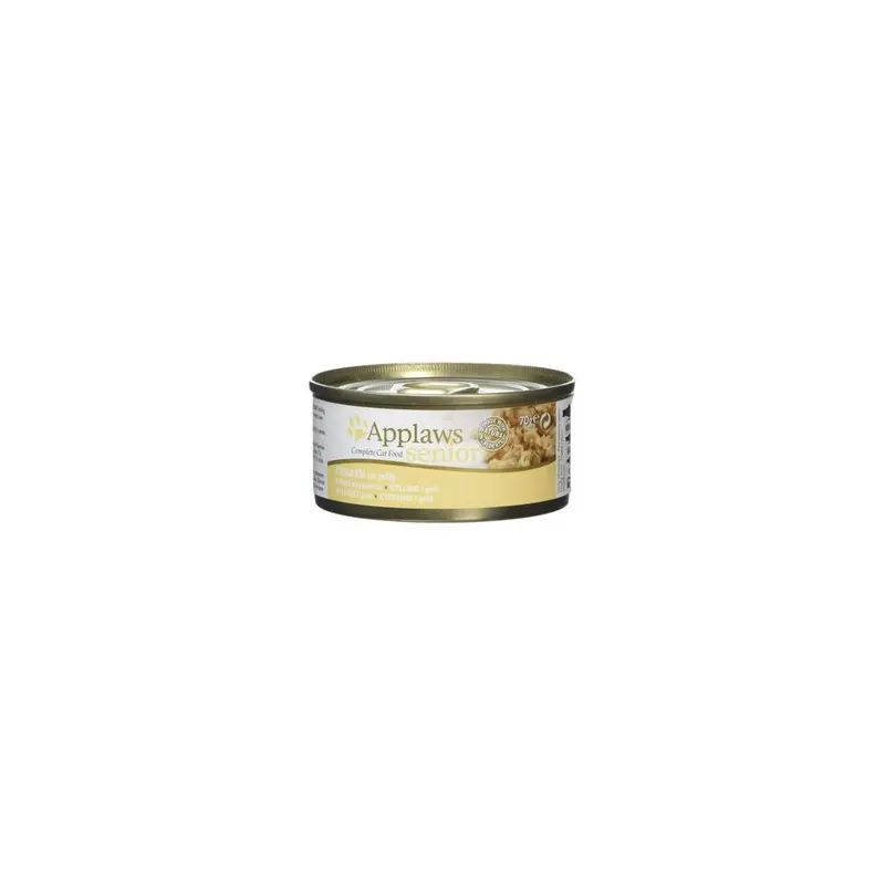 New Applaws Cat Food Tin Senior Chicken,, Pack Of 24 Trtazi11a 70G