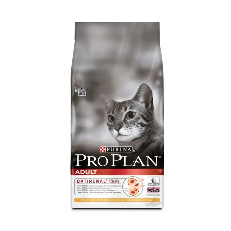 New Purina Pro Plan Cat Optirenal Adult Chicken & Rice 5120624 3Kg