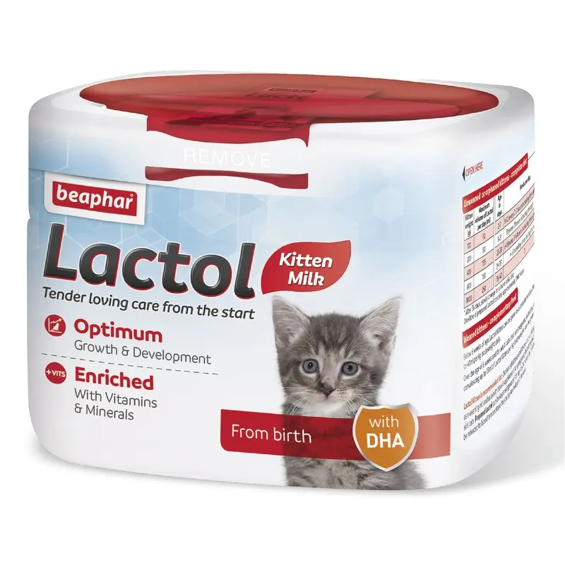 Beaphar Lactol Complete Feed Milk Replacer For Kittens 250G
