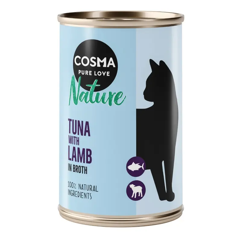Cosma Nature 6 X 140G - Tuna With Lamb