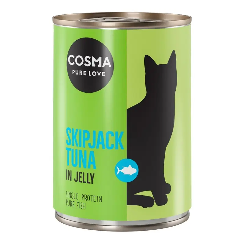 Cosma Original In Jelly 6 X 400G - Skipjack Tuna