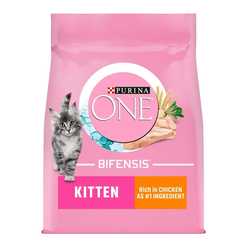 Purina One Junior / Kitten Chicken & Whole Grains Dry Cat Food - 750G