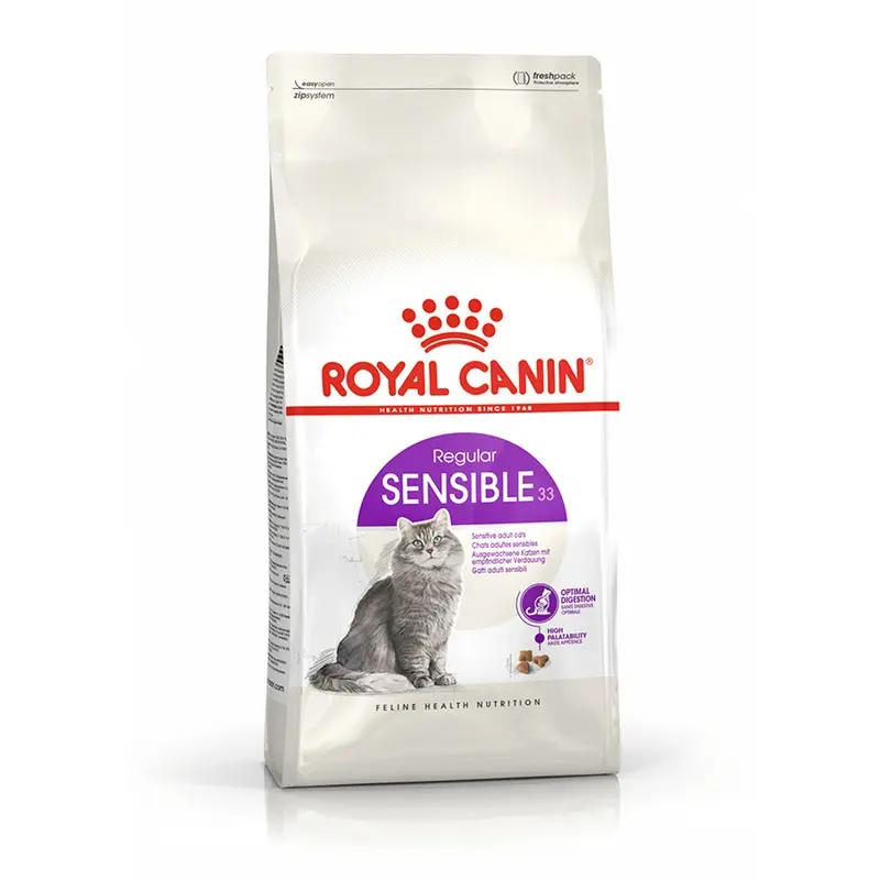Royal Canin Feline Sensible 33 Dry Adult Cat Food 4Kg