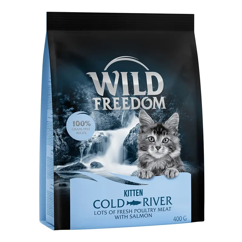 Wild Freedom Kitten Cold River - Salmon - 400G