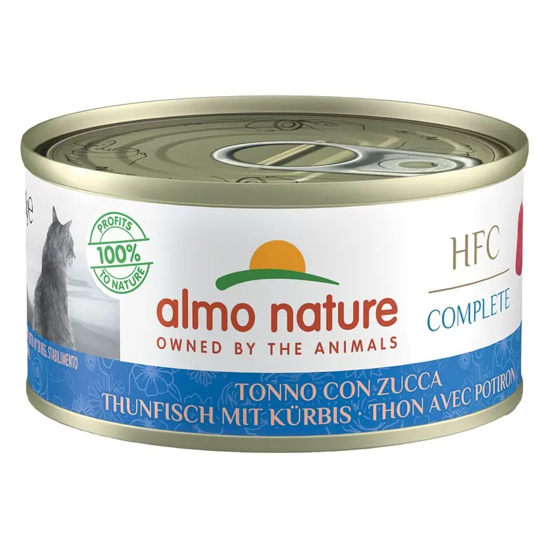 Almo Nature Hfc Complete 6 X 70G - Tuna With Pumpkin