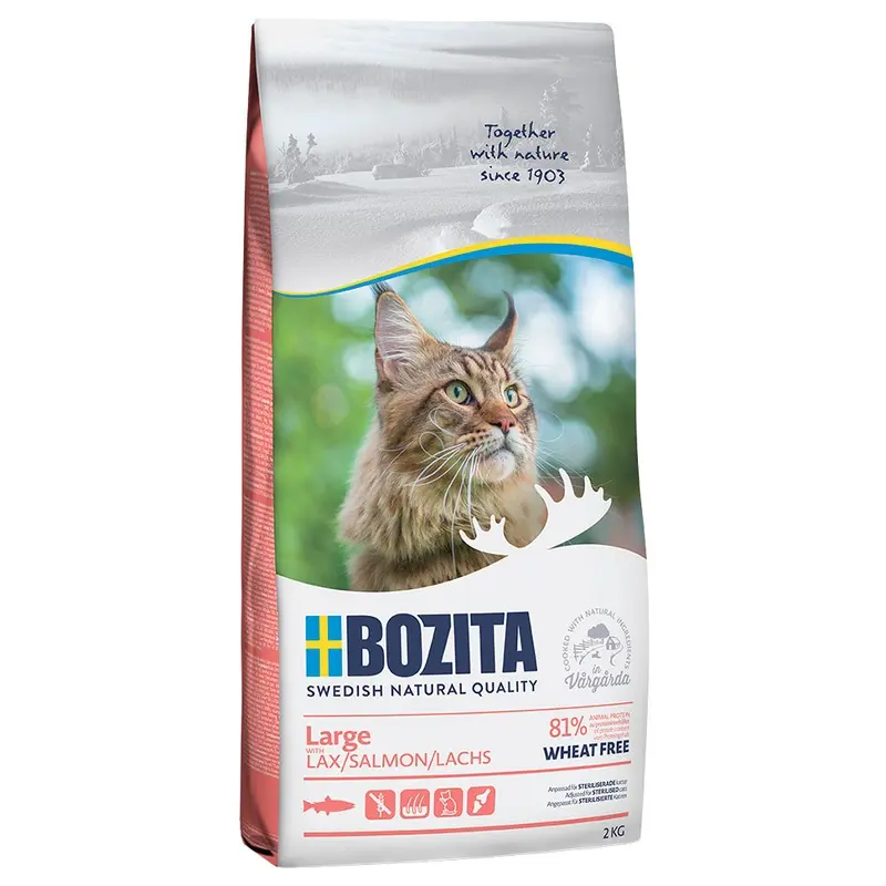 Bozita Wheat Free Large - Salmon - 2Kg