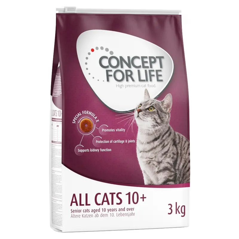 Concept For Life All Cats 10+ - 3Kg