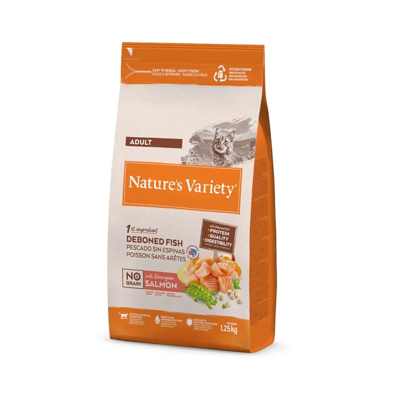 Natures Variety Natures Variety No Grain Norwegian Salmon - 1.25Kg