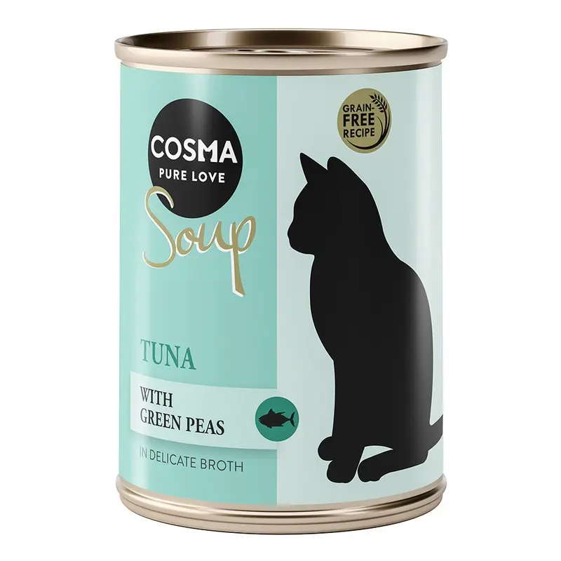 Cosma Soup 6 X 100G - Tuna With Green Peas