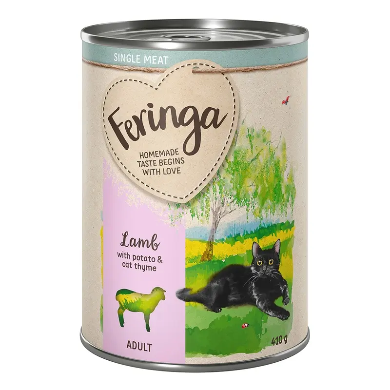 Feringa Single Meat Menu 6 X 410G - Lamb With Potato & Cat Thyme