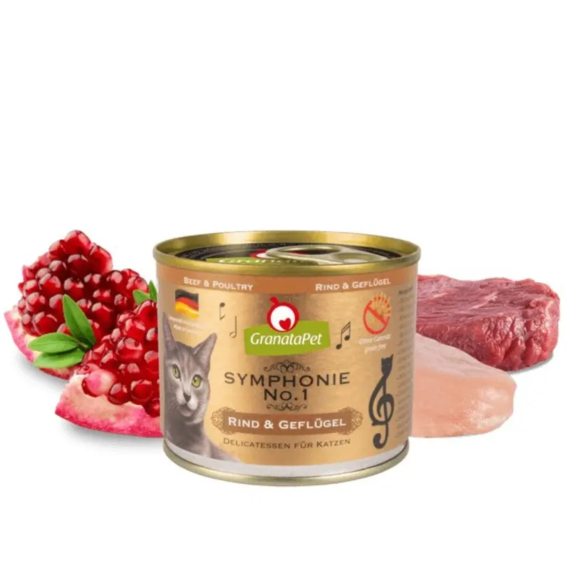 Granatapet Salmon Cat Symphonie No.1 Beef & Poultry | : 200G