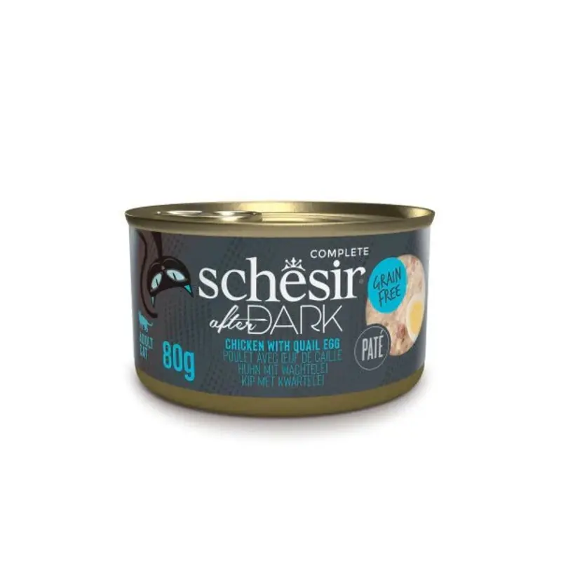 Schesir Dark After - Chicken With Quail Egg Pate | : 80G
