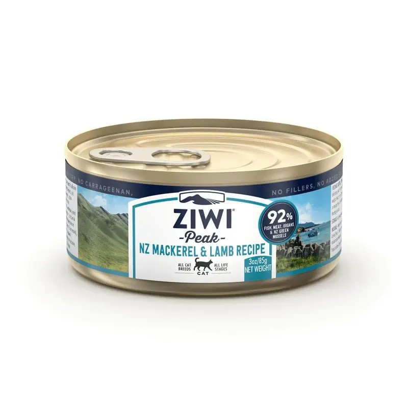 Ziwi Peak Blue/Green Cat Wet Mackerel & Lamb Tin | : 85G