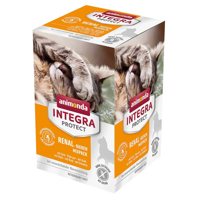 Animonda Integra Protect Renal 6 X 100G - Mix (6 Varieties)