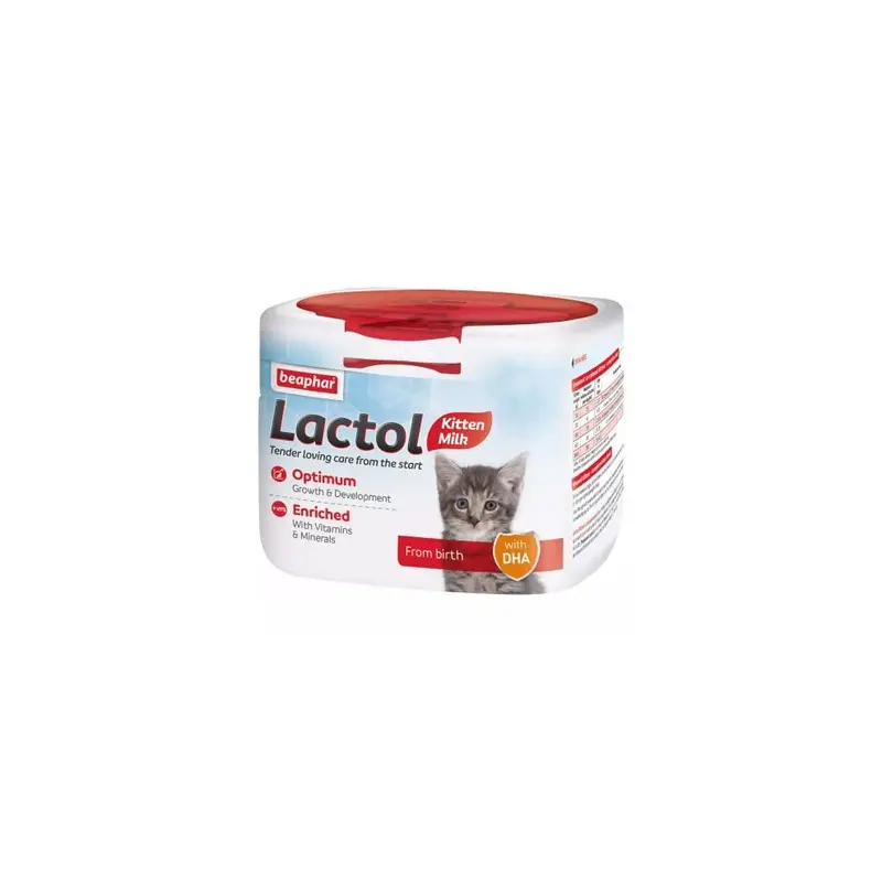 New Beaphar Lactol Kitten Milk - Milk Replacer, Dha & Taurine 250G