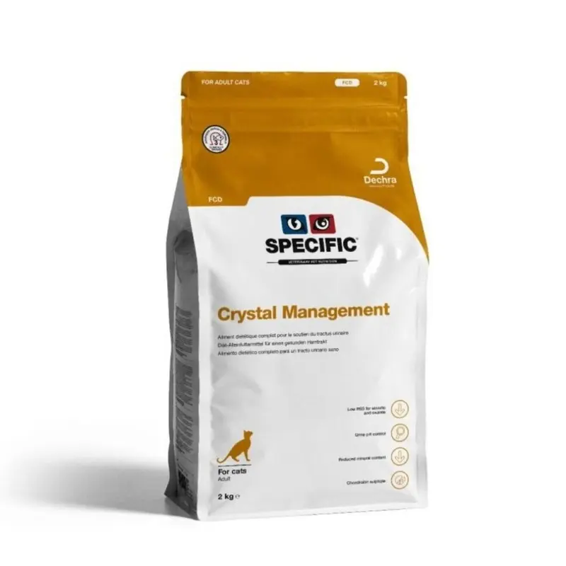 New Dechra (2Kg) Specific Fcd Crystal Management Cat Food 2Kg