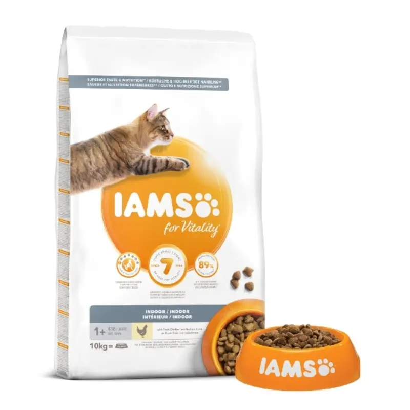 Forest Pet Supplies Iams Adult 1-6 Years Cat Food 3Kg Size 1